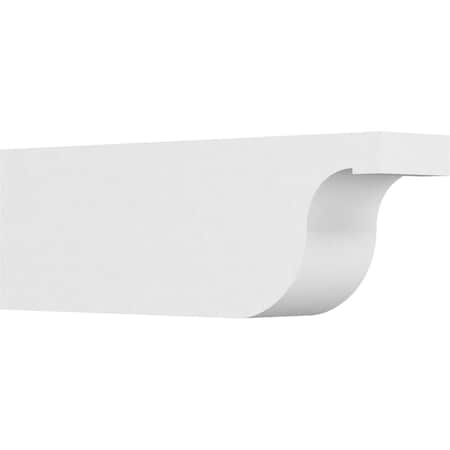 Ekena Millwork Standard Del Monte Architectural Grade PVC Rafter Tail, 6"W X 10"H X 30"L RFTP06X10X30DEL